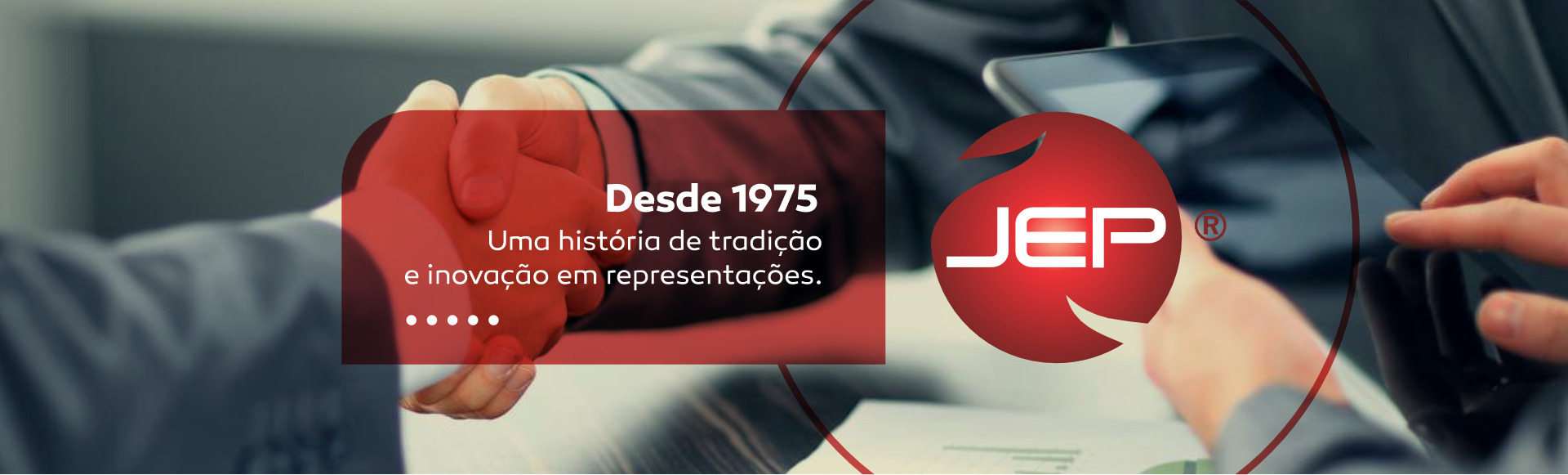 Banner Jep Representações | 46 anos